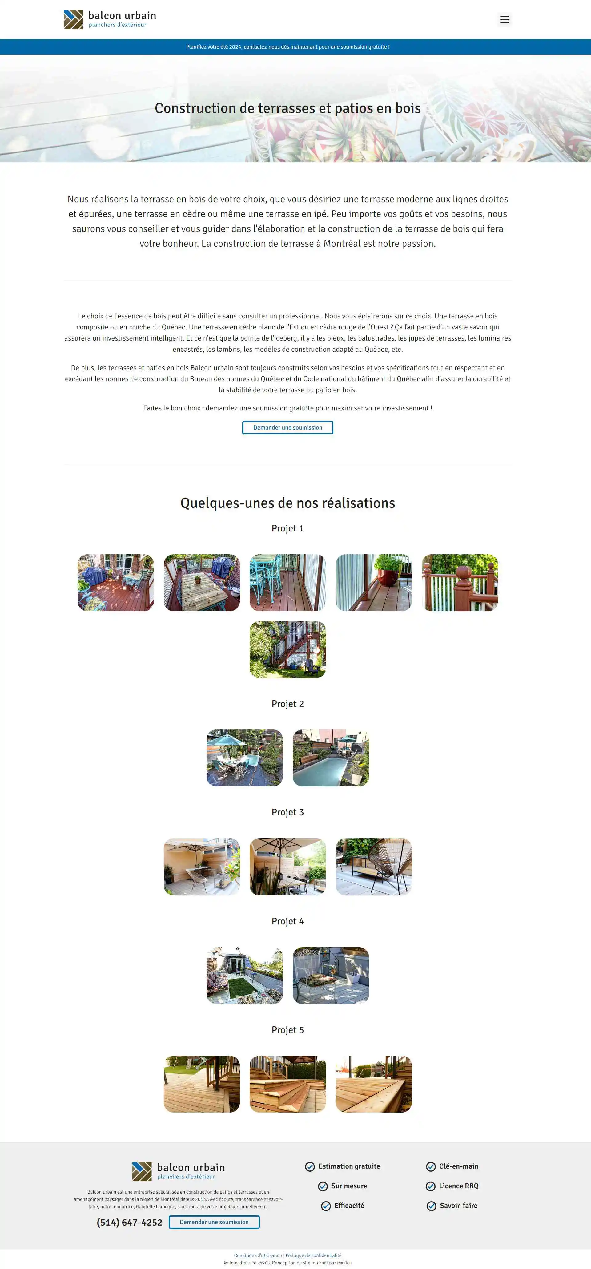 Site web, Balcon Urbain, Image #2 [desktop]